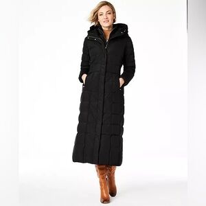 EUC Cole Haan Down Maxi Puffer coat L